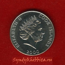 5 центов 2000 года Острова Кука
